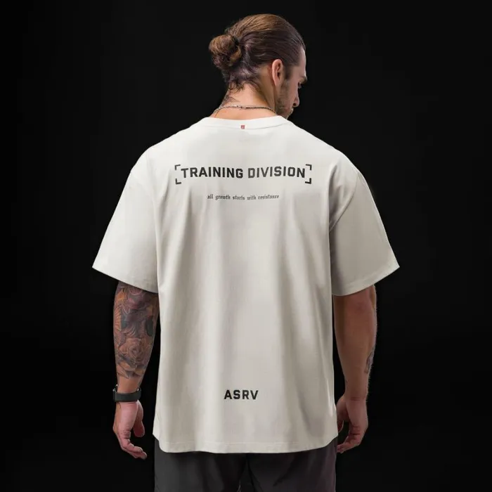 ASRV Short Sleeves Men Tech Essential Relaxed Tee Stone 034td034