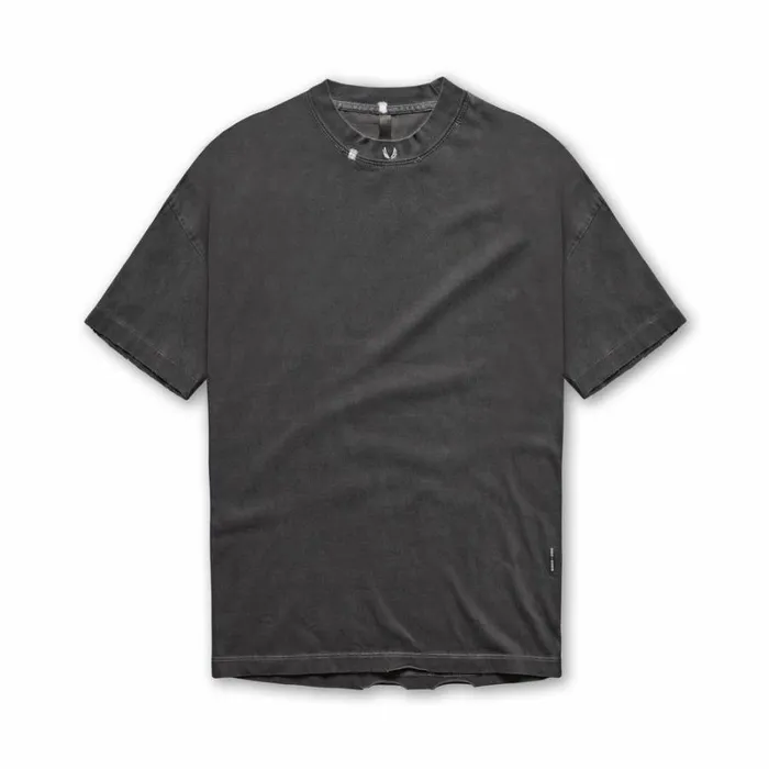 ASRV Short Sleeves Men Technical Essentials Relaxed Tee Faded Grey