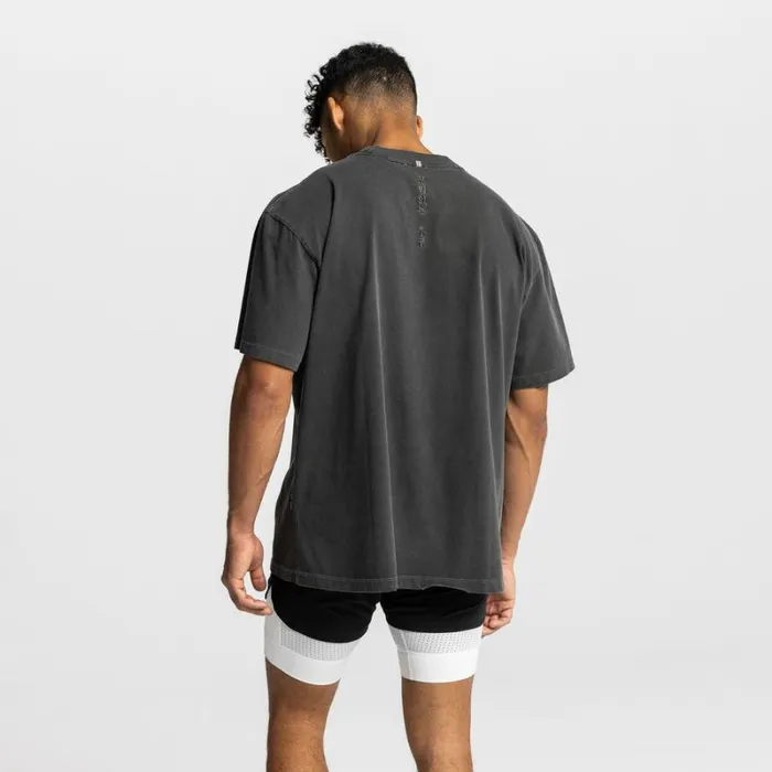 ASRV Short Sleeves Men Technical Essentials Relaxed Tee Faded Grey