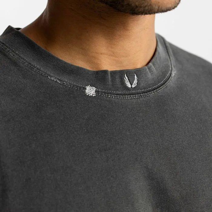 ASRV Short Sleeves Men Technical Essentials Relaxed Tee Faded Grey