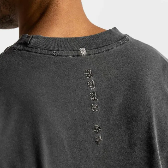 ASRV Short Sleeves Men Technical Essentials Relaxed Tee Faded Grey