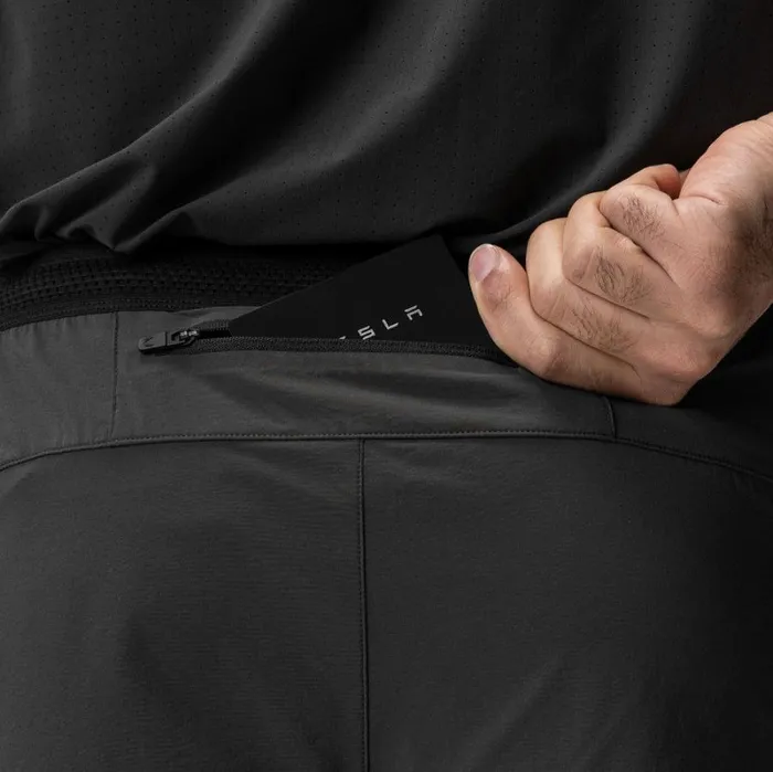 ASRV Shorts Men Aerotex Hybrid Liner Short Space Greyblack