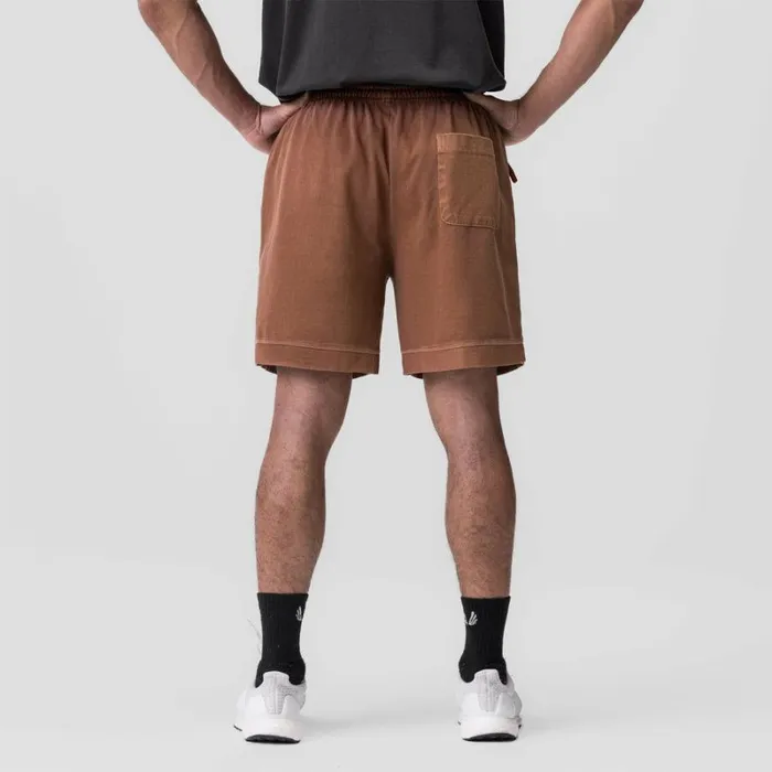 ASRV Shorts Men Tech Essential Sweat Short Faded Rust