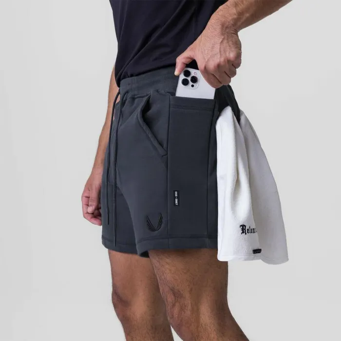 ASRV Shorts Men TechTerry Sidelock Sweat Short Navy