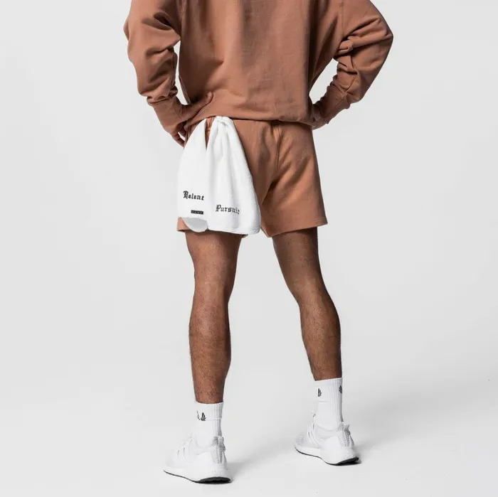 ASRV Shorts Men TechTerry Sweat Short Mars Dust