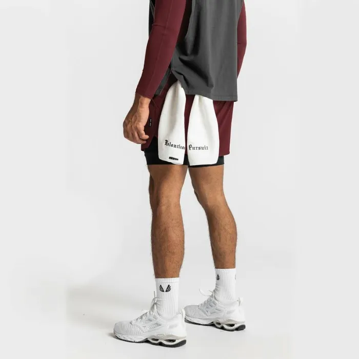 ASRV Shorts Men TETRALITE 5034 Liner Short Crimson Redblack