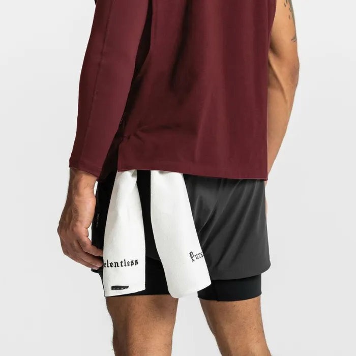 ASRV Shorts Men TETRALITE 5034 Liner Short Space Greyblack