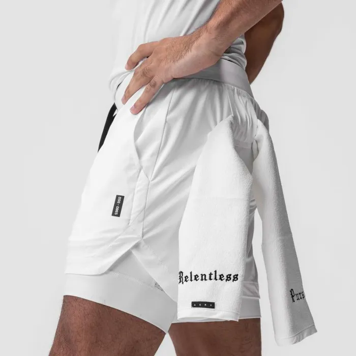 ASRV Shorts Men TetraLite 5034 Liner Short White 034cyber034white