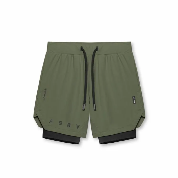 ASRV Shorts Men TetraLite 7034 Liner Short Olive 034asrv034black
