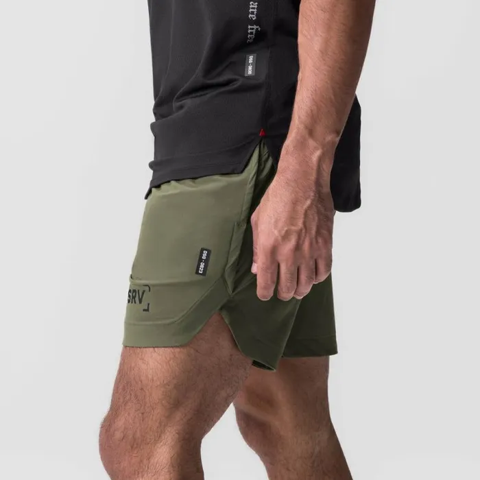 ASRV Shorts Men TetraLite 7034 Linerless Short Olive 034bracket034