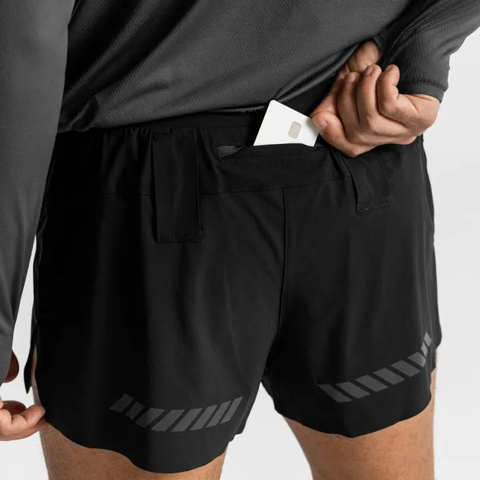 ASRV Shorts Men TETRALITE Laser Cut 3034 Short Black