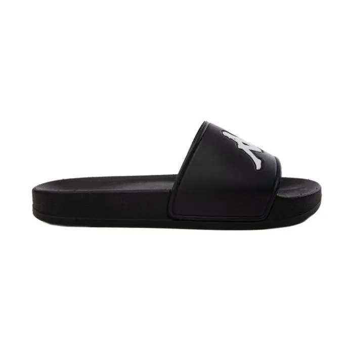 Authentic Adam 2 Slides 8211 Black White Black White Footwear Kappa Slides