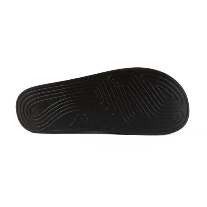 Authentic Adam 2 Slides 8211 Black White Black White Footwear Kappa Slides