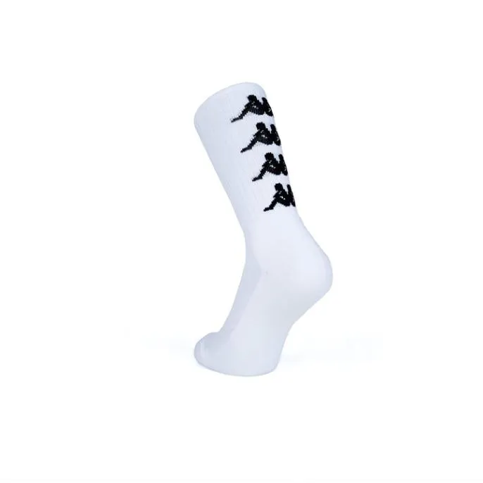 Authentic Amal 3 Pack Socks 8211 White White Women Kappa Socks