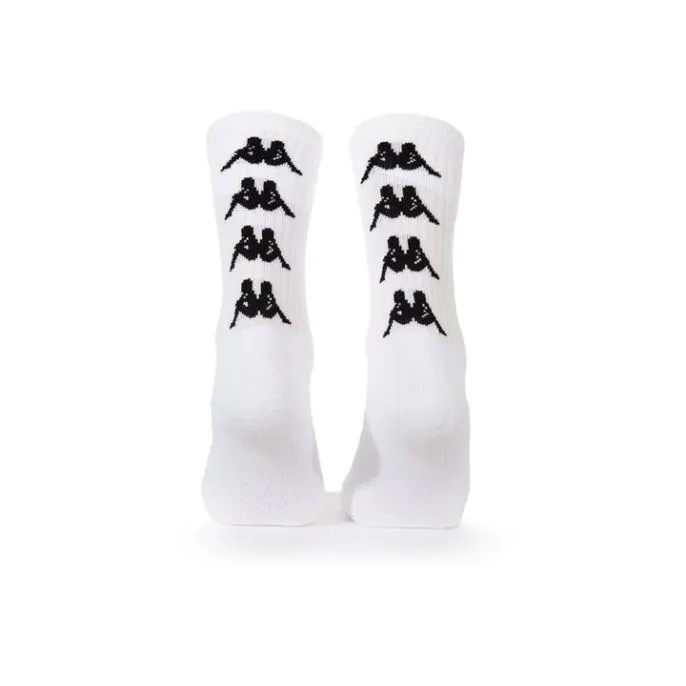 Authentic Amal 3 Pack Socks 8211 White White Women Kappa Socks Authentic Amal 3 Pack Socks 8211 White White Women Kappa Socks