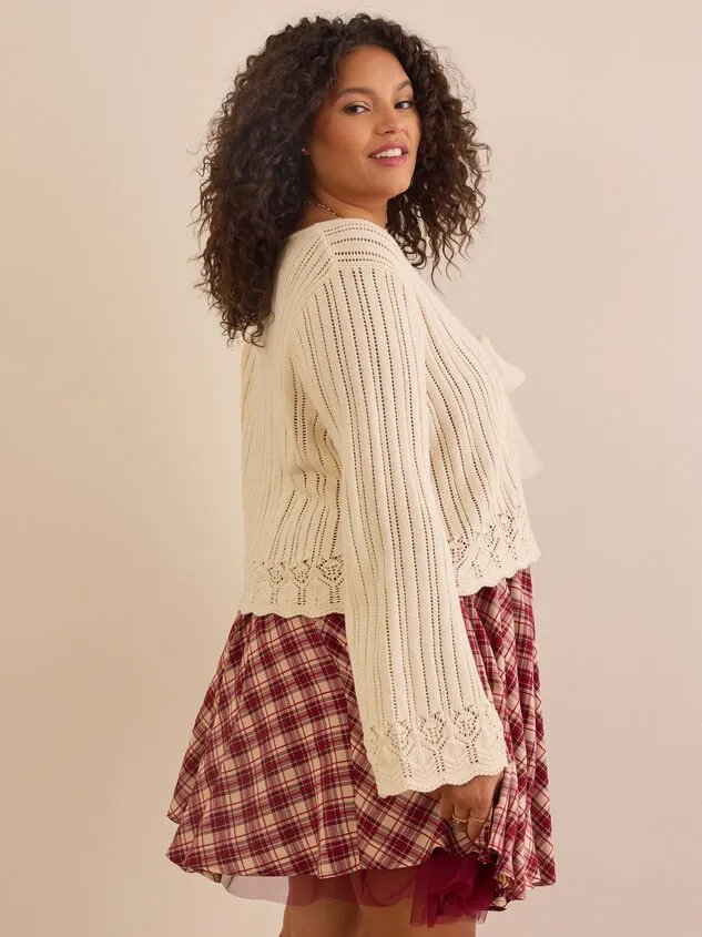 Azariah Crochet Shrug Black Women Altar039d State Sweaters Cardigans Azariah Crochet Shrug Black Women Altar039d State Sweaters Cardigans
