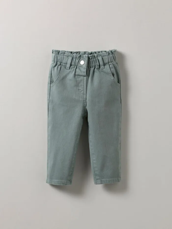 Baby Baby Girl Cyrillus Trousers Vert D039eau