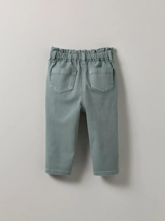 Baby Baby Girl Cyrillus Trousers Vert D039eau