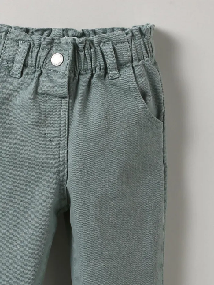 Baby Baby Girl Cyrillus Trousers Vert D039eau