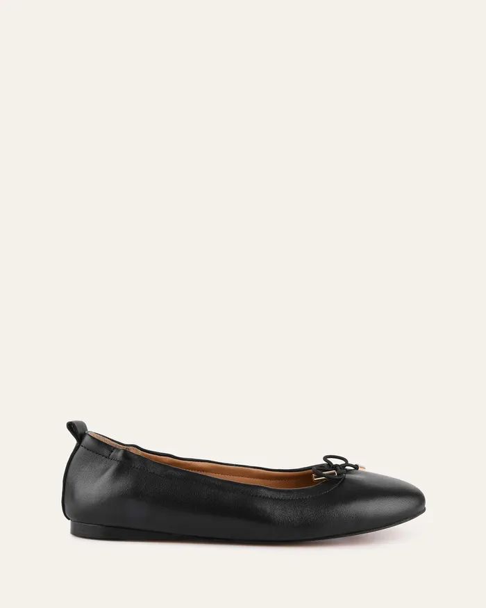 BALLET Women Jolie casual flats black leather jomercer