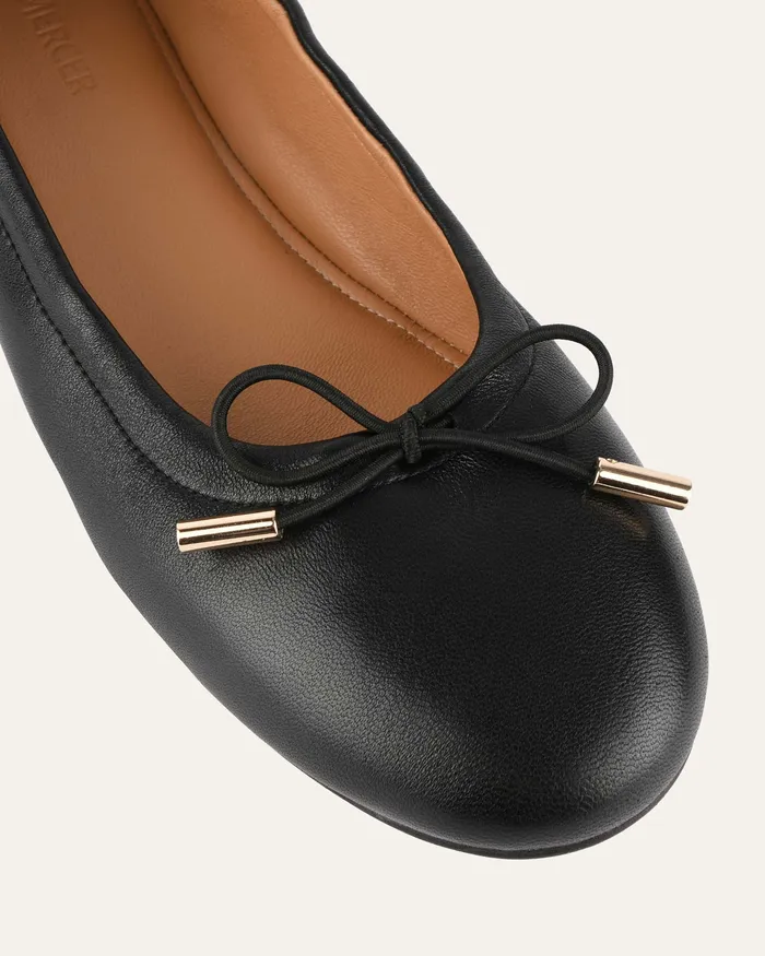 BALLET Women Jolie casual flats black leather jomercer BALLET Women Jolie casual flats black leather jomercer