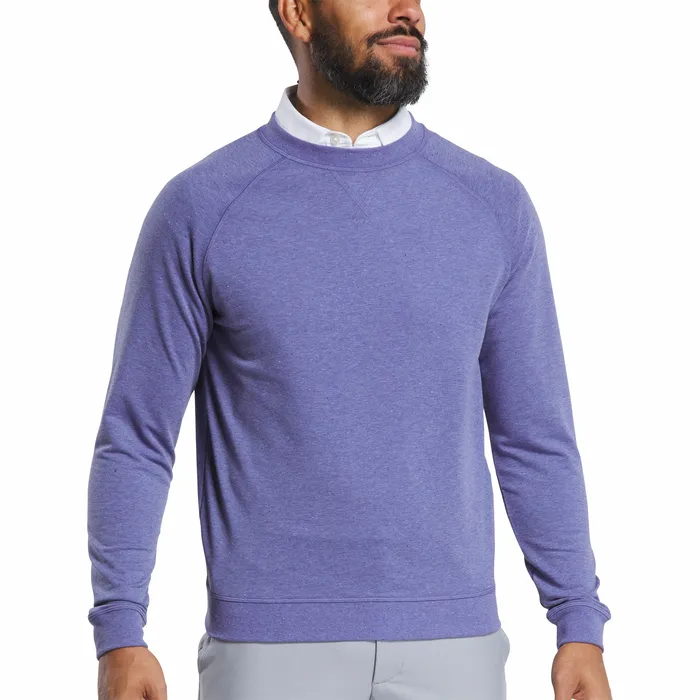 Base MidLayers French Terry Crewneck FootJoy Men