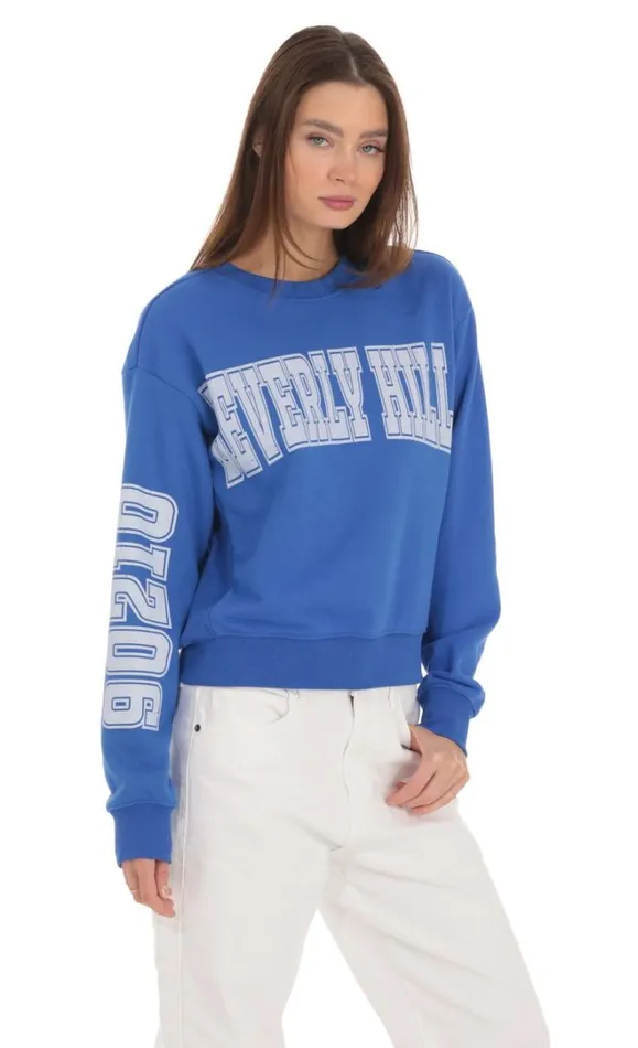 Beverly Hills 90210 Jumper Blue Women LUCY IN THE SKY Jumpers and Cardigans Beverly Hills 90210 Jumper Blue Women LUCY IN THE SKY Jumpers and Cardigans
