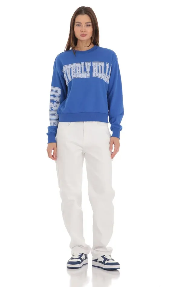 Beverly Hills 90210 Jumper Blue Women LUCY IN THE SKY Jumpers and Cardigans Beverly Hills 90210 Jumper Blue Women LUCY IN THE SKY Jumpers and Cardigans