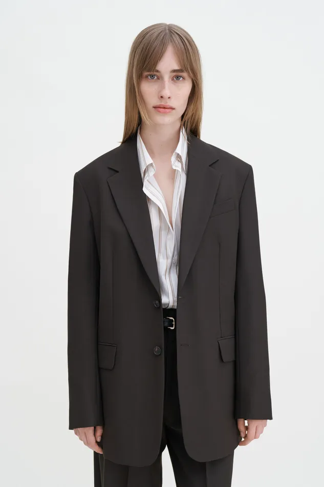 Blazers Women filippak Davina Blazer Dark Chocolate Blazers Women filippak Davina Blazer Dark Chocolate