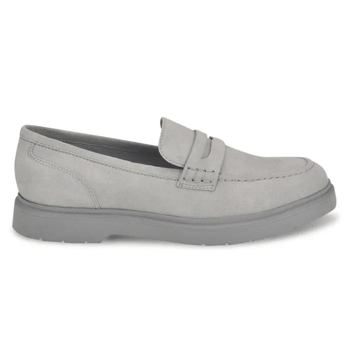 Bonet Casual Loafers Light Blue Suede Women Nine West Flats