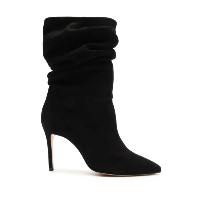 Boots Ashlee Suede Bootie Black Schutz Shoes Booties