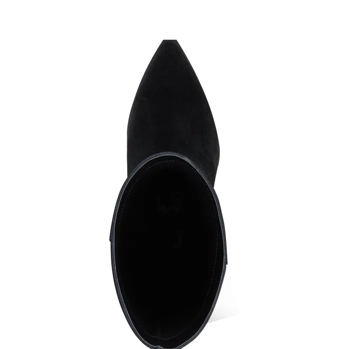 Boots Challi Pointy Toe Boot Black Suede 8211 Marc Fisher Women