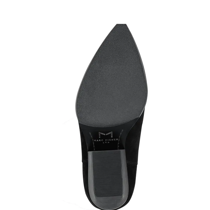 Boots Challi Pointy Toe Boot Black Suede 8211 Marc Fisher Women