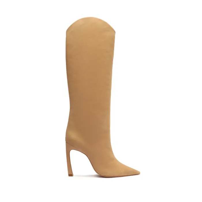 Boots Maryana Sculpt Nubuck Boot Light Beige Schutz Shoes Boots