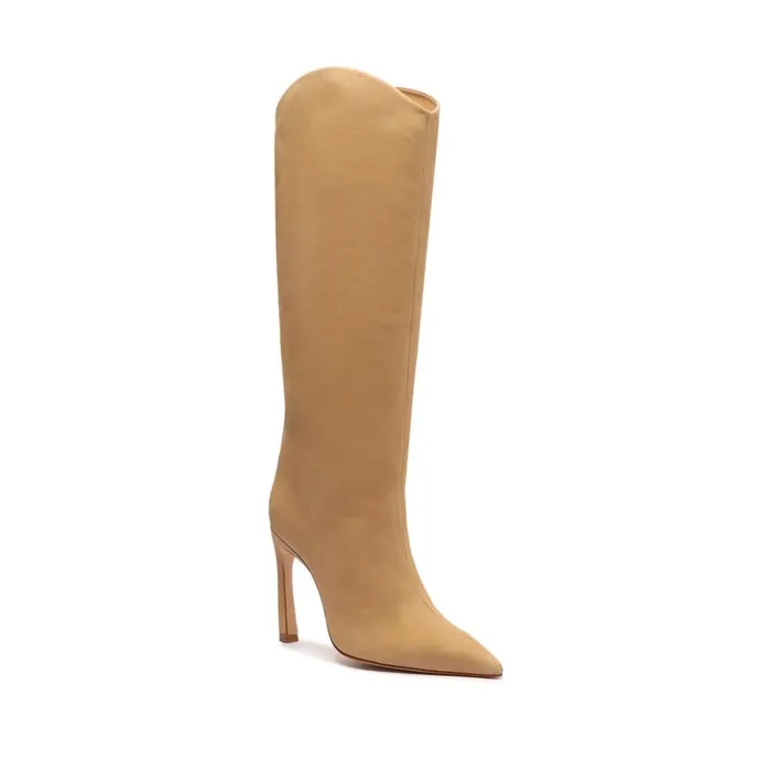 Boots Maryana Sculpt Nubuck Boot Light Beige Schutz Shoes Boots Boots Maryana Sculpt Nubuck Boot Light Beige Schutz Shoes Boots