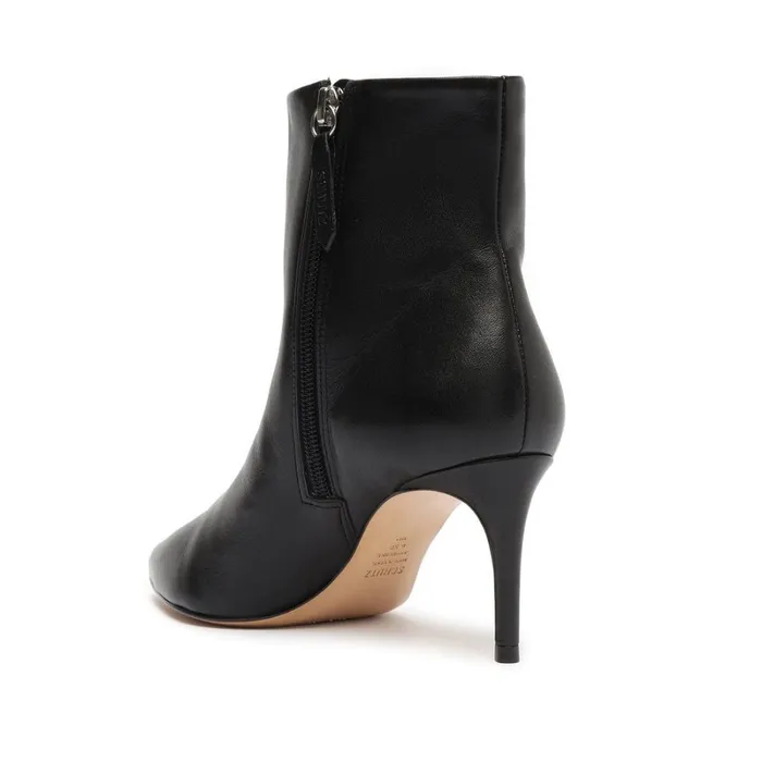 Boots Mikki Mid Leather Bootie Black Schutz Shoes Mikki Boots Boots Mikki Mid Leather Bootie Black Schutz Shoes Mikki Boots