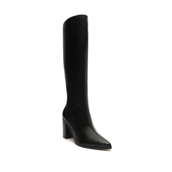 Boots Mikki Up Block Leather Boot Black Schutz Shoes Boots Boots Mikki Up Block Leather Boot Black Schutz Shoes Boots