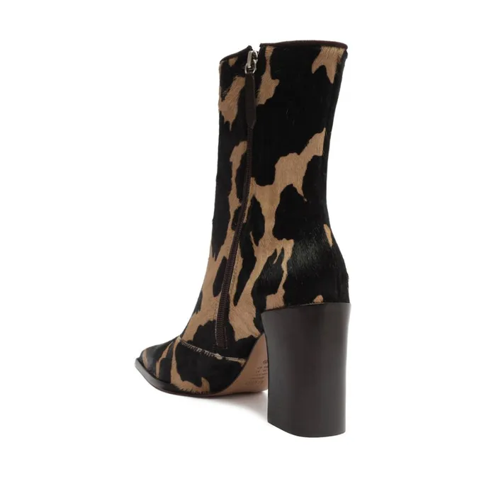 Boots Raffaela Calf Hair Bootie Brown Schutz Shoes Booties