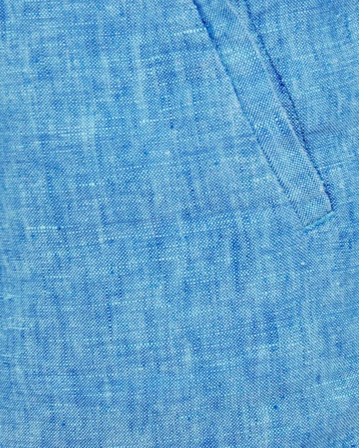 Bottoms Women Lilly Pulitzer 31034 Taron MidRise Linen Pant Beckon Blue X Sea Salt Blue Bottoms Women Lilly Pulitzer 31034 Taron MidRise Linen Pant Beckon Blue X Sea Salt Blue