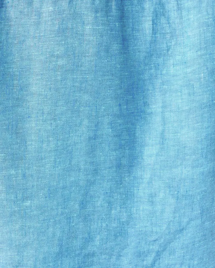 Bottoms Women Lilly Pulitzer 31034 Taron MidRise Linen Pant Beckon Blue X Sea Salt Blue Bottoms Women Lilly Pulitzer 31034 Taron MidRise Linen Pant Beckon Blue X Sea Salt Blue