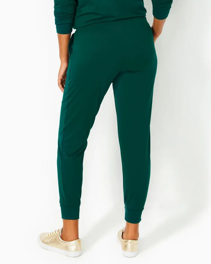 Bottoms Women Lilly Pulitzer UPF 50 27034 Lillabeth Pant Evergreen
