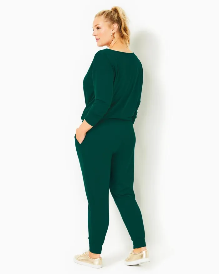 Bottoms Women Lilly Pulitzer UPF 50 27034 Lillabeth Pant Evergreen Bottoms Women Lilly Pulitzer UPF 50 27034 Lillabeth Pant Evergreen