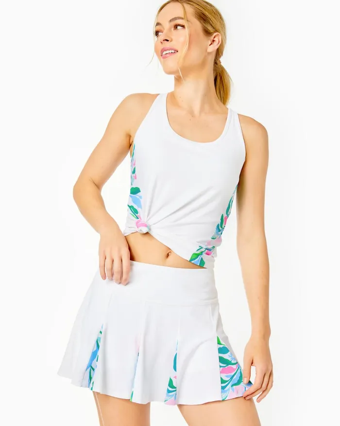Bottoms Women Lilly Pulitzer UPF 50 Luxletic Cassata Skort Resort White Holding Court Bottoms Women Lilly Pulitzer UPF 50 Luxletic Cassata Skort Resort White Holding Court