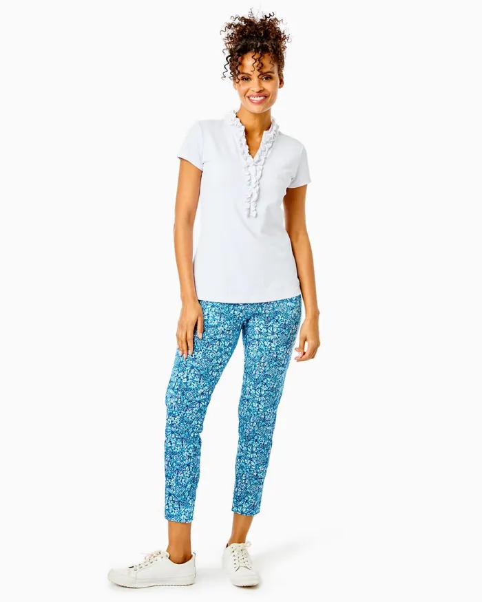 Bottoms Women Lilly Pulitzer UPF 50 Luxletic Priska Skort Blue Peri Performance Seersucker Bottoms Women Lilly Pulitzer UPF 50 Luxletic Priska Skort Blue Peri Performance Seersucker