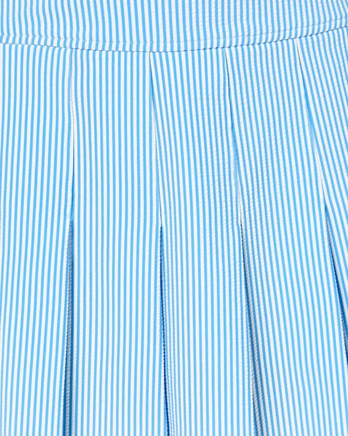Bottoms Women Lilly Pulitzer UPF 50 Luxletic Priska Skort Blue Peri Performance Seersucker Bottoms Women Lilly Pulitzer UPF 50 Luxletic Priska Skort Blue Peri Performance Seersucker