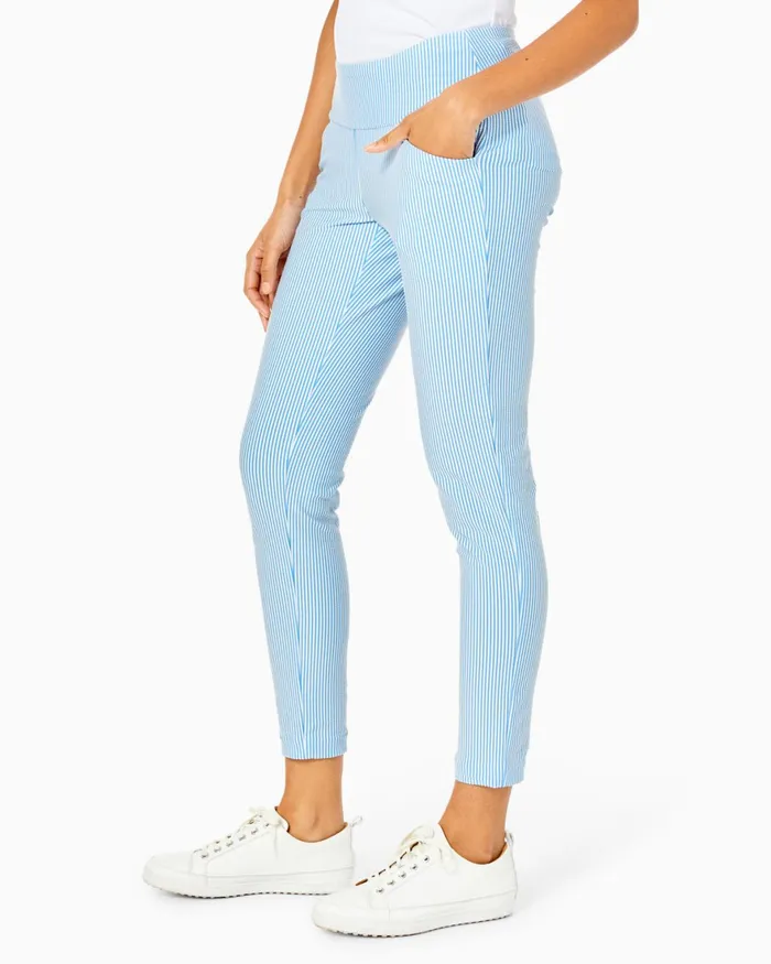 Bottoms Women Lilly Pulitzer UPF 50 Luxletic Priska Skort Blue Peri Performance Seersucker Bottoms Women Lilly Pulitzer UPF 50 Luxletic Priska Skort Blue Peri Performance Seersucker