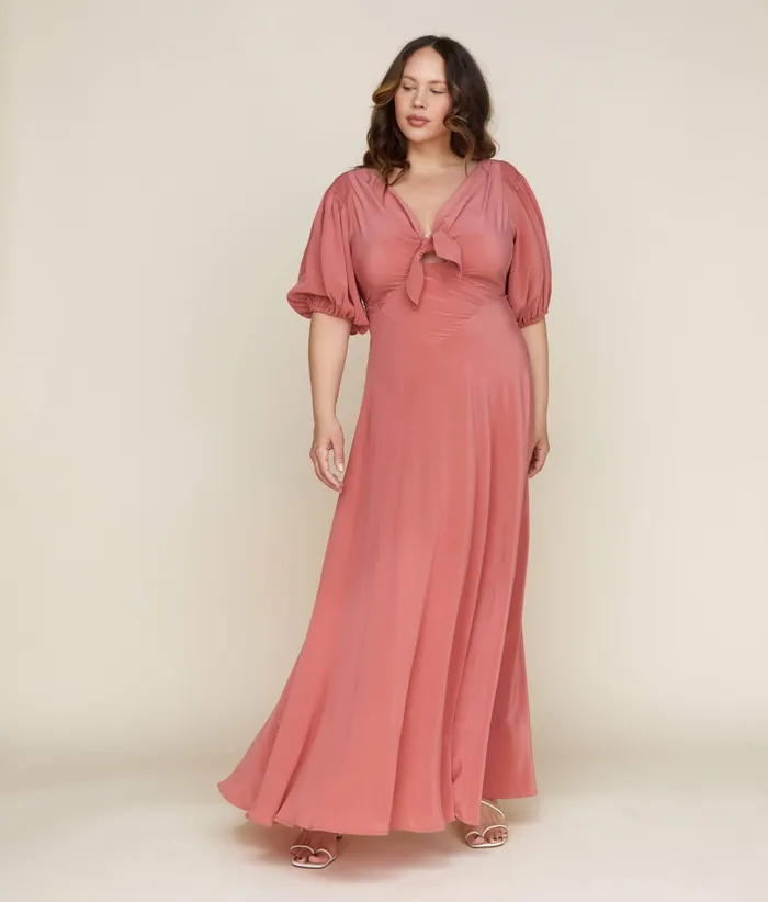 Bridal Women The Honey Dress Dusty Rose Silk Christy Dawn Bridal Women The Honey Dress Dusty Rose Silk Christy Dawn