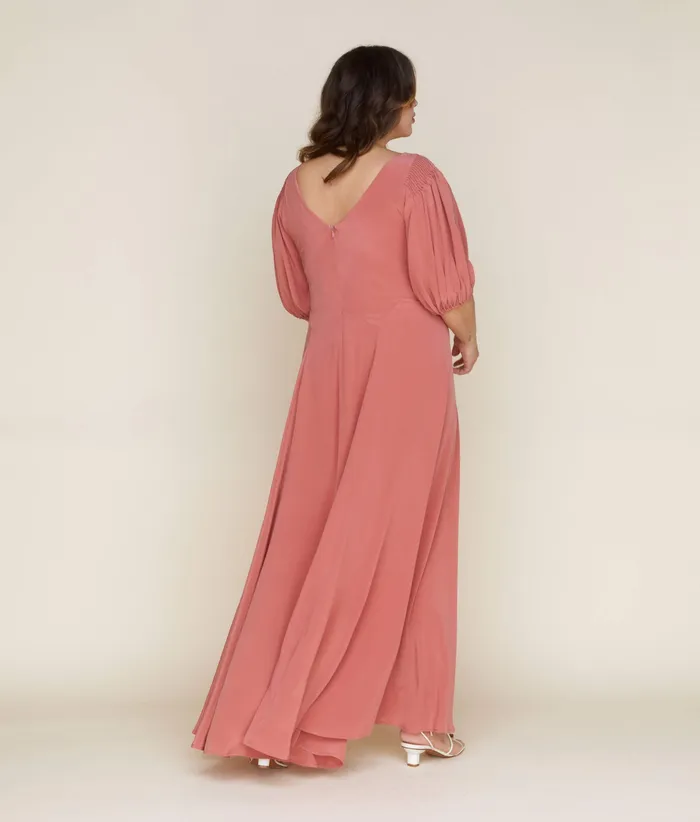 Bridal Women The Honey Dress Dusty Rose Silk Christy Dawn Bridal Women The Honey Dress Dusty Rose Silk Christy Dawn