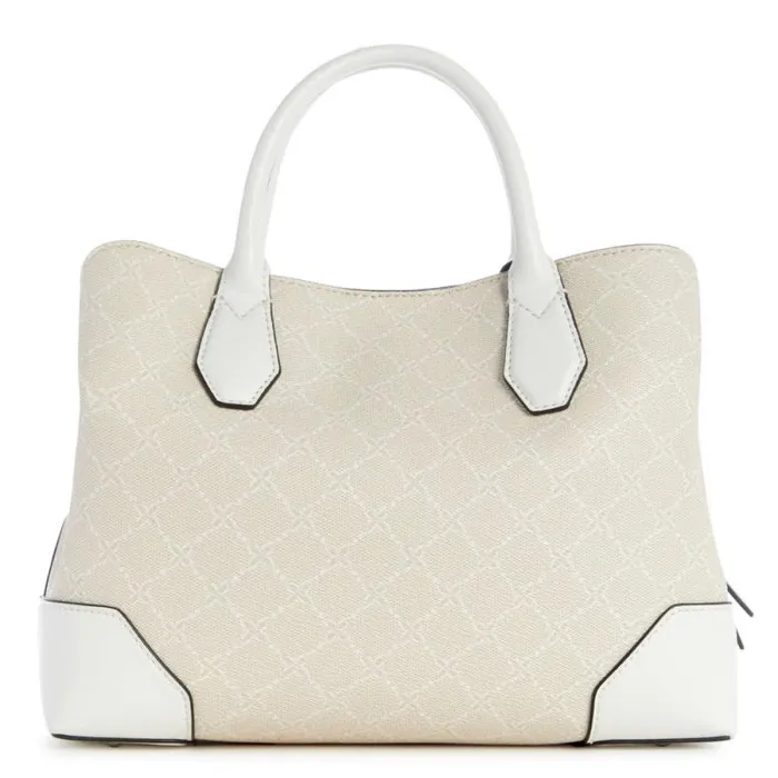 Brooklyn Jet Set Satchel Cream Logo Women Nine West Satchels and Shoulder Bags Brooklyn Jet Set Satchel Cream Logo Women Nine West Satchels and Shoulder Bags