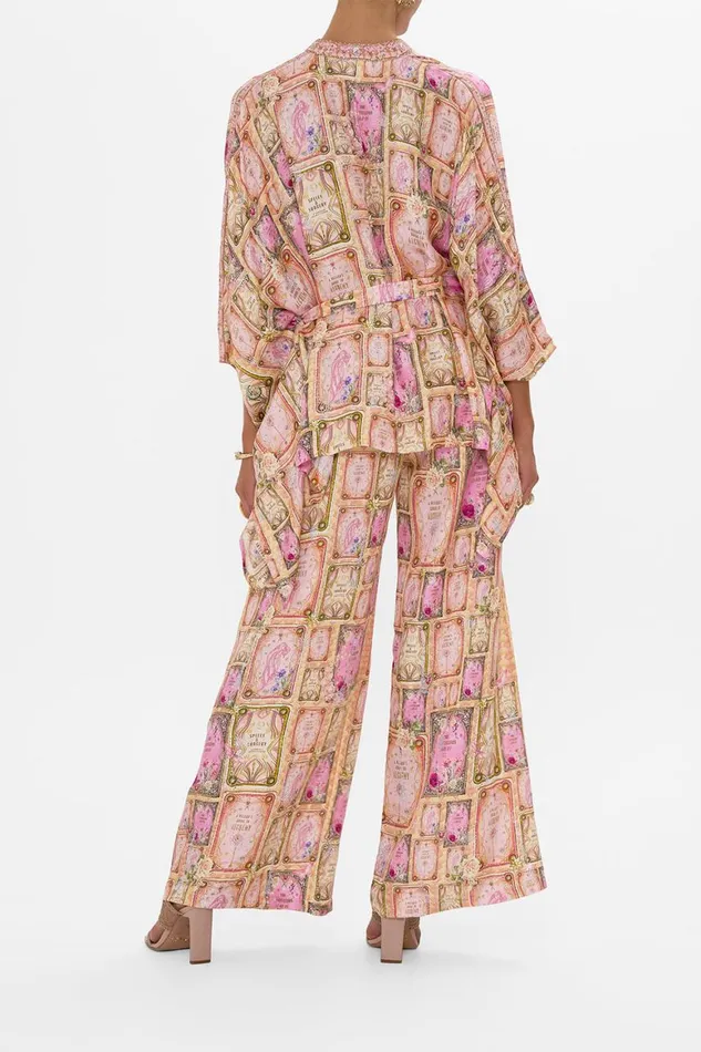 BUTTON THROUGH SCARF BLOUSE TOTALLY OZMOPOLITAN Totally Ozmopolitan Womens Camilla Blouses and Shirts BUTTON THROUGH SCARF BLOUSE TOTALLY OZMOPOLITAN Totally Ozmopolitan Womens Camilla Blouses and Shirts